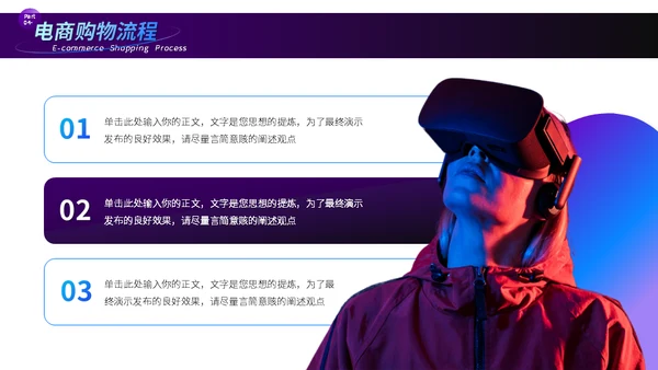 VR游戏电商互联网潮品节运营方案通用PPT模板