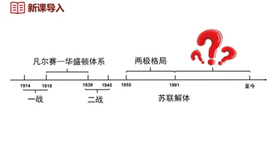 第21课 冷战后的世界格局（课件）2024-2025学年统编版九年级历史下册