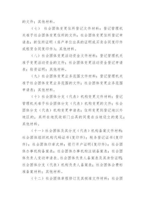 社会团体档案管理制度.docx