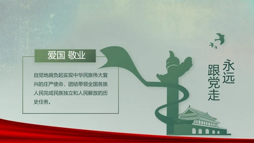 八一部队党课青春梦强军梦部队教育PPT