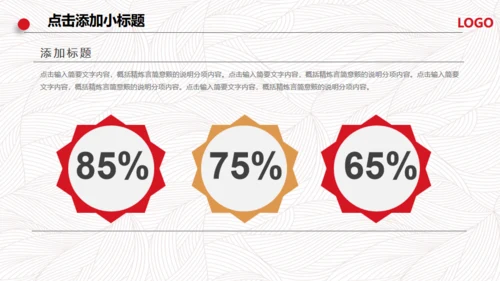 中国风财务部门年度总结工作汇报通用PPT模板