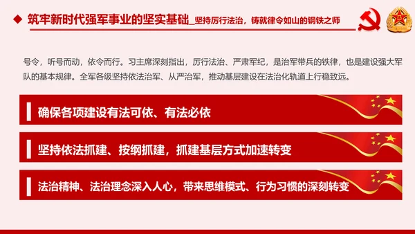 军队基层建设军队部队过硬作风强军兴军PPT