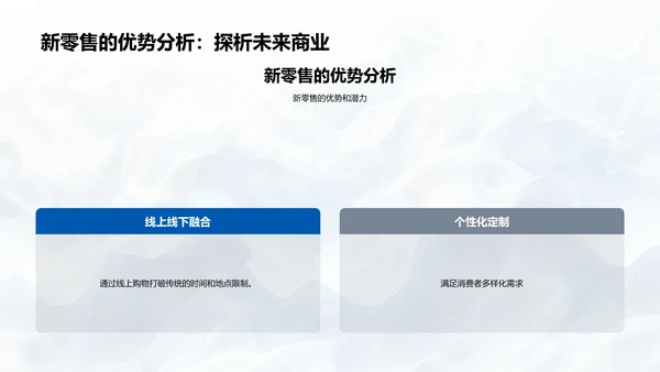 小寒新零售策略报告PPT模板