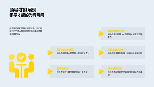 领袖风格解析PPT模板