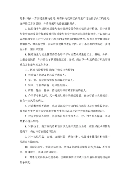 医疗风险管理方案.docx