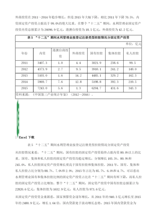 中国水利、环境和公共设施管理业发展情况.docx