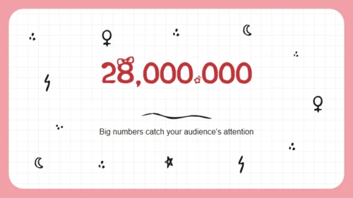 女孩力量卡通人物通用PPT模板