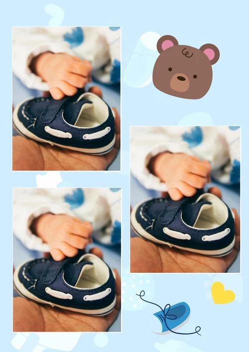 相册儿童成长相册宝贝纪念册照片集实用模板