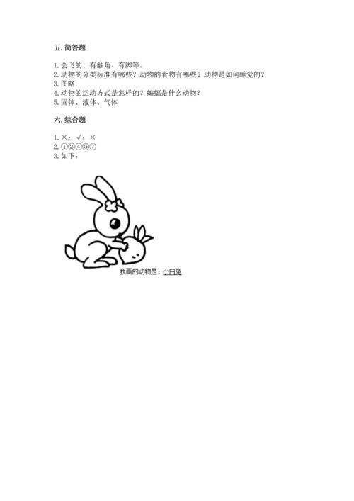 教科版一年级下册科学期末测试卷精品（夺冠系列）.docx