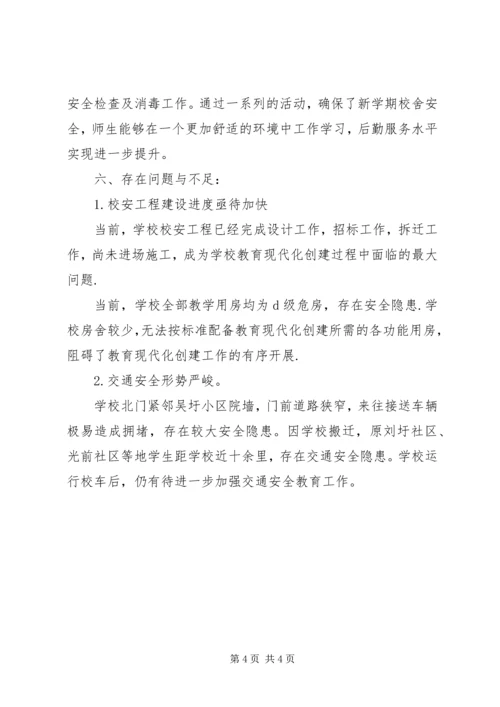 学校开学工作汇报 (9).docx