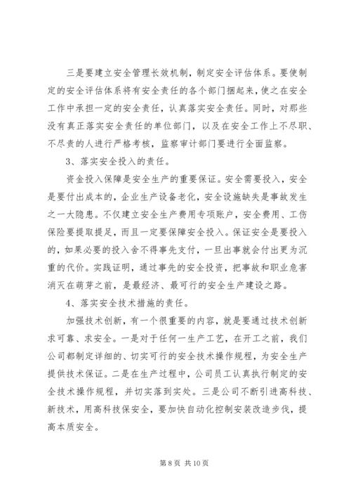 如何落实安全生产主体责任 (5).docx