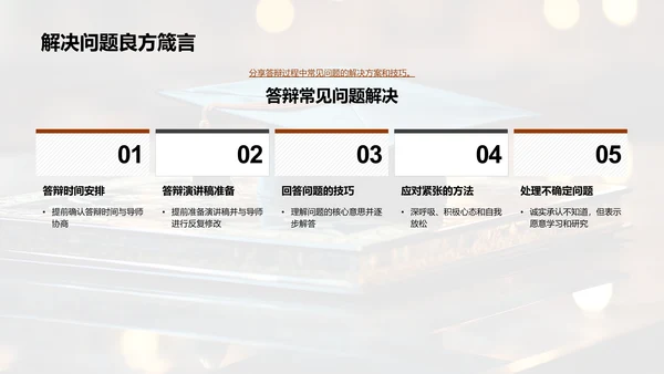 学术答辩全攻略