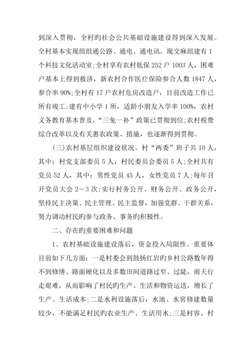 乡镇调研报告.docx
