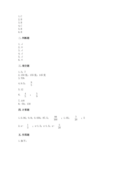 小学六年级下册数学期末测试卷【培优a卷】.docx