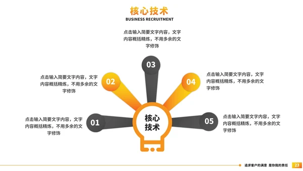 简约几何公司简介企业宣传PPT模板