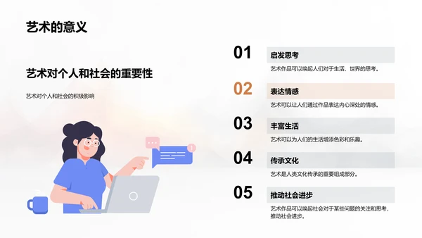 高中艺术史教学PPT模板