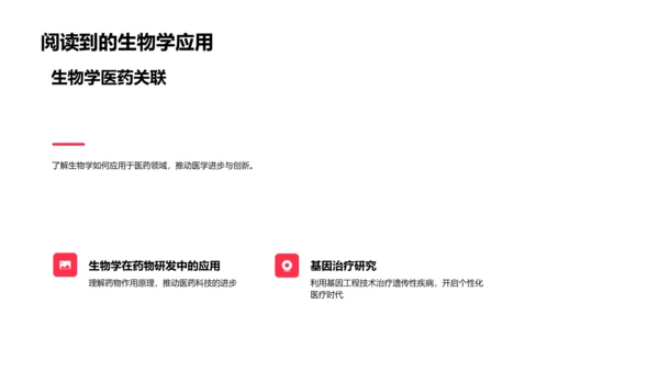 探索生物学基础PPT模板