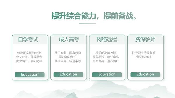 水墨中国风阅读分享书香中国PPT