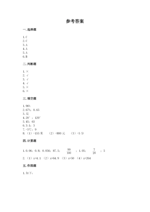 上虞市六年级下册数学期末测试卷（满分必刷）.docx