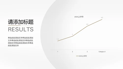 黄灰色商务质感汇报总结年中述职PPT模板