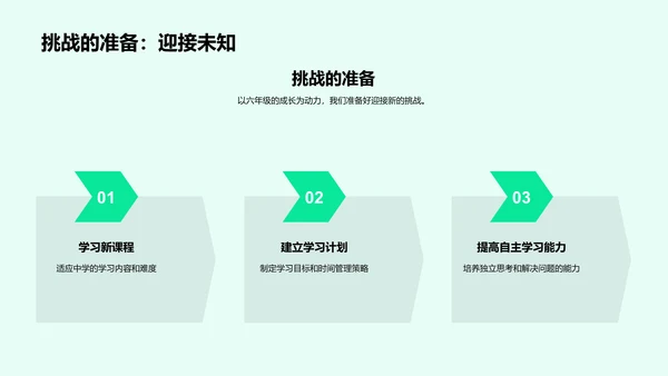 六年级学习总结报告PPT模板