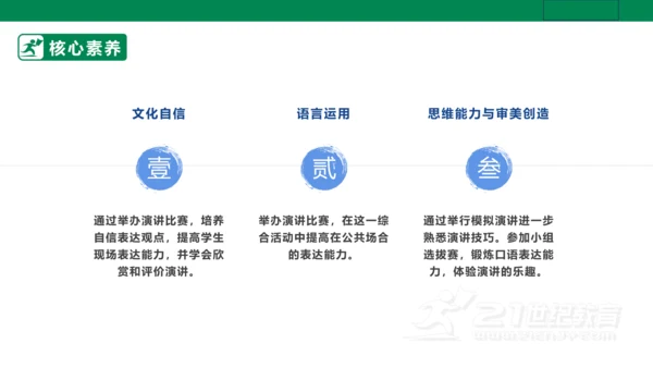 【新课标·备课先锋】人教统编版语文八下 第四单元 任务三 举办演讲比赛 课件