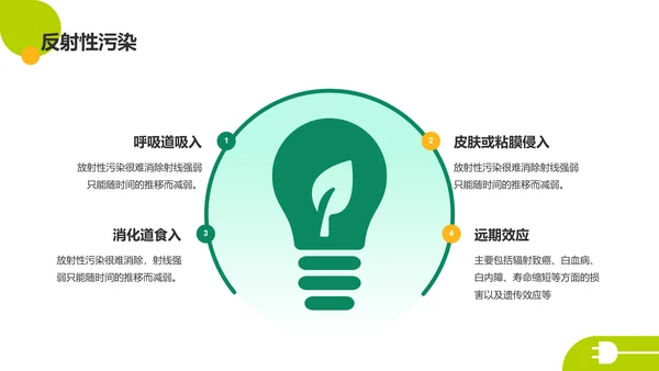 绿色扁平简约保护环境主题教育PPT