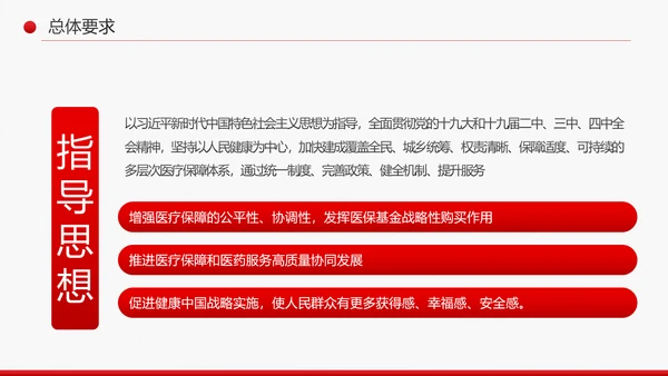 解读关于深化医疗保障制度改革的意见PPT课件