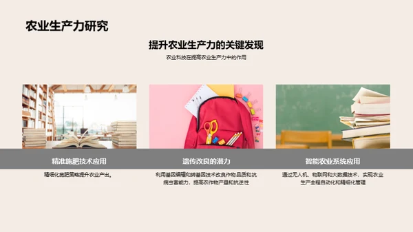 农业科技的进步与挑战