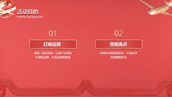 创意风红色活动策划方案PPT