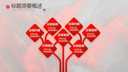 红色大气感动中国人物介绍动态PPT