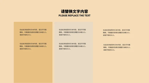 黄色简约风项目工作述职报告PPT模板
