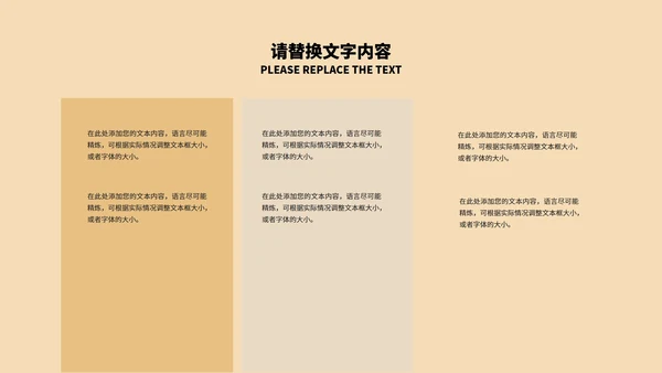 黄色简约风项目工作述职报告PPT模板
