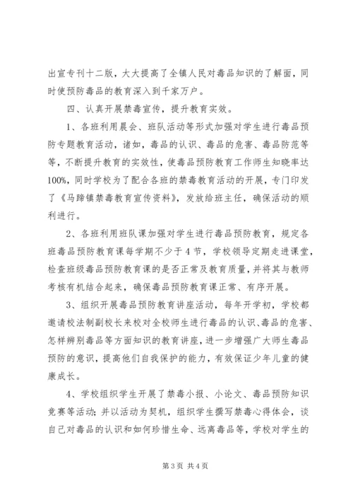马蹄镇民新小学参观马蹄镇禁毒教育基地活动方案 (5).docx