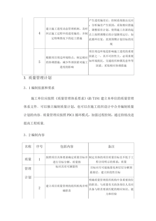 建筑工程主要施工管理计划.docx