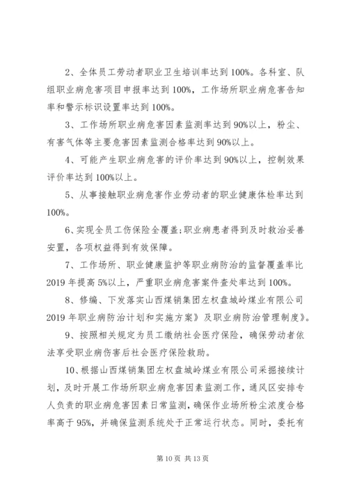 职业健康工作计划 (2).docx