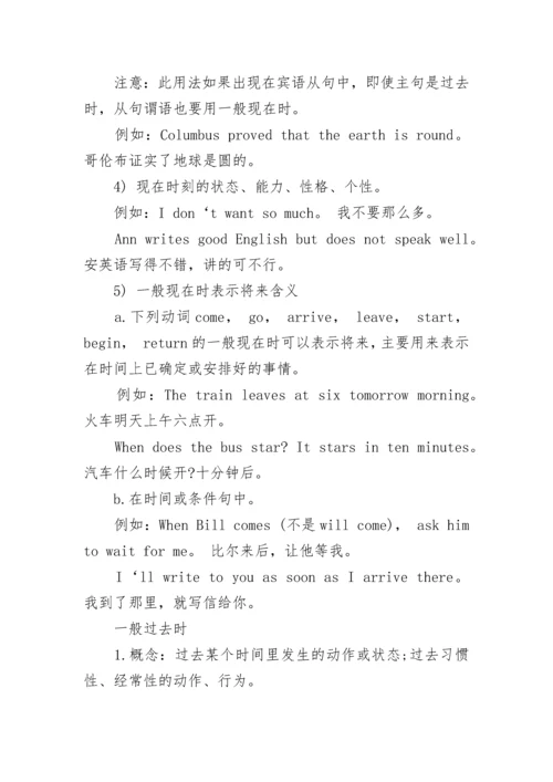 初中英语8大时态总结.docx