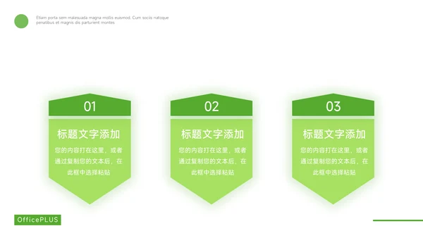 绿色极简高端年终总结汇报PPT模板