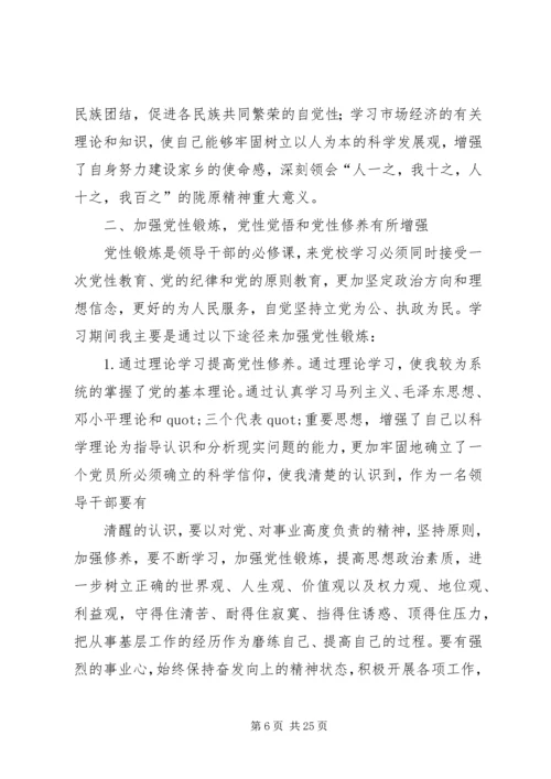 第一篇：中青班党性锻炼心得中青班党性锻炼心得.docx