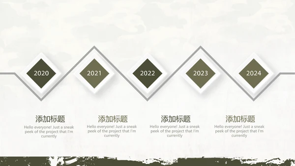 武警部队八一建军节年年终总结PPT动态模板