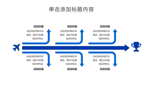 蓝色互联网智慧城市建设发展规划PPT模板