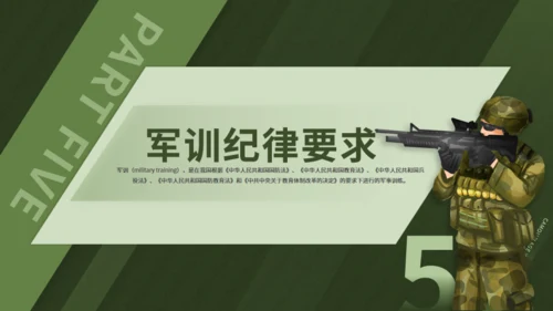 真人CS迷彩青春通用PPT模板