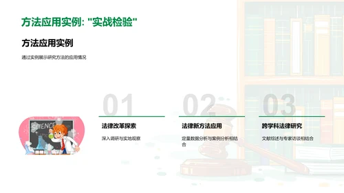 法学硕士答辩报告PPT模板