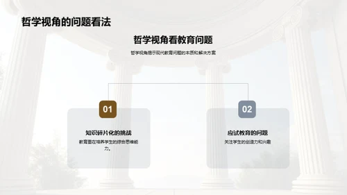 哲学智慧引领教育新篇章