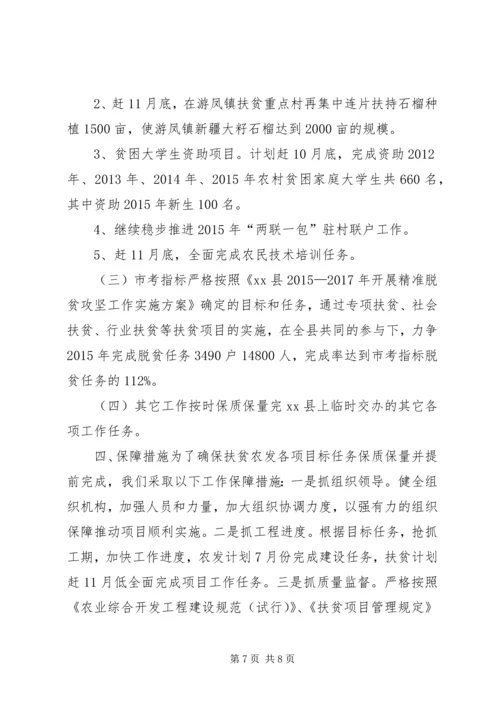 扶贫办上半年工作总结及下半年工作计划.docx