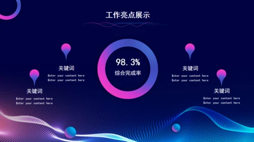 预见未来科技风通用PPT模板