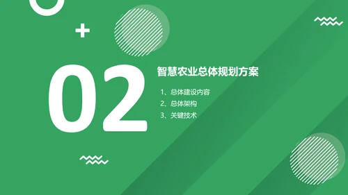 智慧农场粮食安全PPT模板