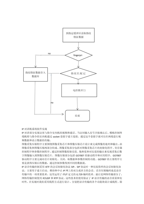 嵌入式系统——基于ARM的楼宇对讲系统设计.docx