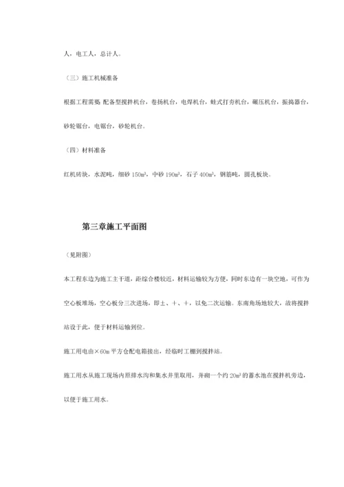 某省国家粮食储备库工程施工组织设计方案.docx