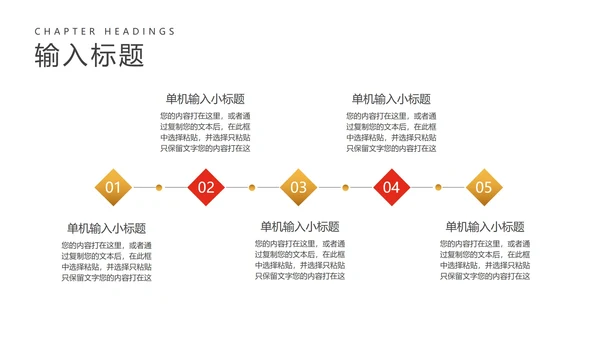 红色纹理风党政述廉述职报告PPT模板